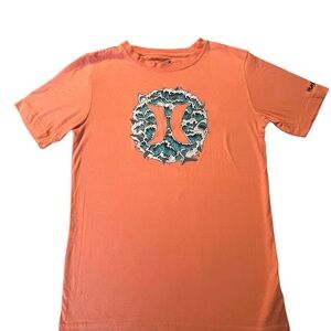 Hurley Boys Orange Graphic T-Shirt